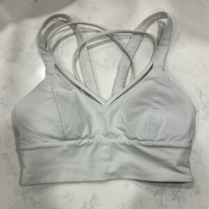 Lulu Lemon white sports bra